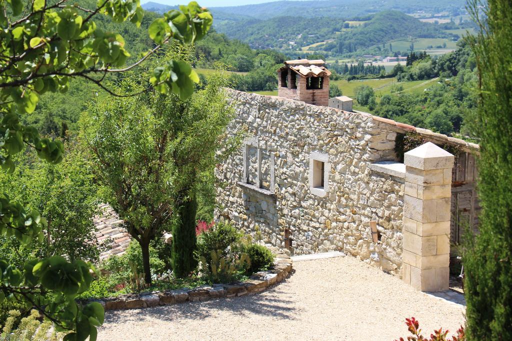 Hotel Domaine Du Roc Saou Exterior foto